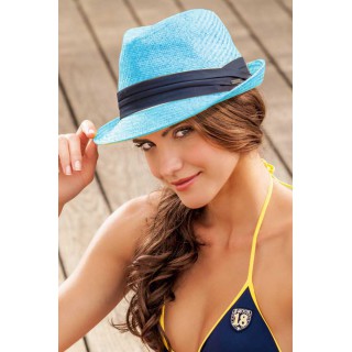 Beachwear Femme Banana Moon Chapeau Hatsy Hunter Turquoise