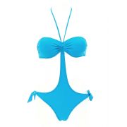 Maillot de Bain Femme RAE 1 Pièce Trikini Switch Bleu