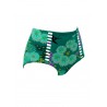 Swimsuit Woman Panty High Waisted Pant Seafolly Songbird High Maldive Green