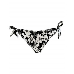 Swimsuit Woman Marie Meili Floral Black Panties Sanibel