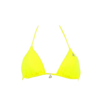 Swimsuit Woman Banana Moon Triangle Flash Febo Neon Yellow