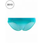 Bas de maillot de bain Seafolly Culotte Miami Ruched Side Turquoise Seychelles