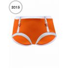 Bas de maillot de bain Seafolly Culotte Haute Block Party Pant Orange Tangelo