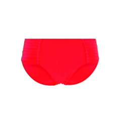 Bas de maillot de bain Seafolly Culotte plissée Goddess Retro Corail Red Hot