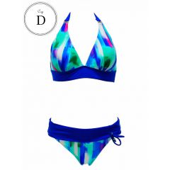 Maillot de bain Femme Sun Playa 2 Pièces Triangle Mienta Bleu Bonnet D