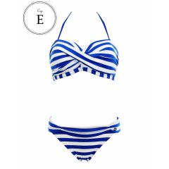 Maillot de Bain Femme Sun Playa 2 Pièces Bandeau Bonnet E Malibu Bleu Roi