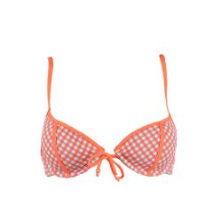 Haut de maillot de bain Seafolly Balconnet Lucia Bow Front Bustier Orange