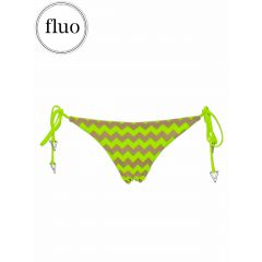 Swimwear Seafolly Women Thong Tie Side Brazilian Mod Club Neon Yellow
