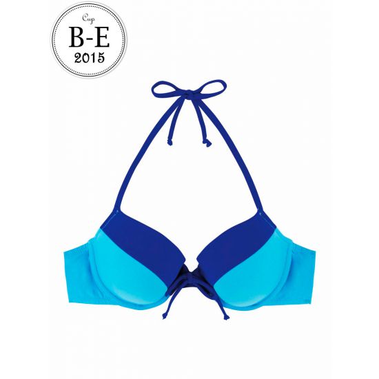 Haut de maillot de bain Marie Meili Balconnet Avalon Bra Bleu