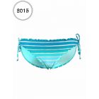 Bas de maillot de bain Seafolly Culotte Miami Stripe Hipster Turquoise Seychelles