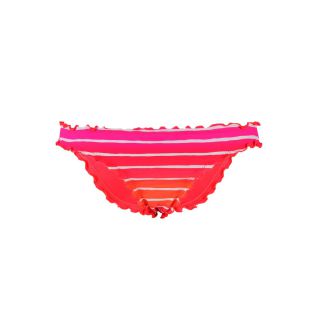 Bas de maillot de bain Seafolly Tanga Miami Stripe Mini Hipster Neon Melon