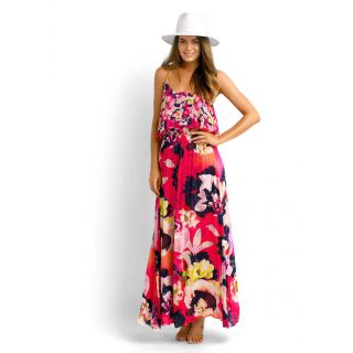 Robe de plage Seafolly Teaser Maxi Dress Rose