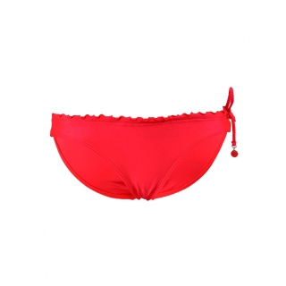 Bas de maillot de bain Seafolly Culotte Shimmer Drawstring Hispter Rouge