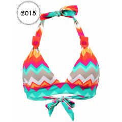 Haut de maillot de bain Seafolly Triangle Soundwave Samba Multicolore