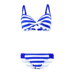 Maillot de bain 2 Pièces Lolita Angels Balconnet Bonnet D Vogue Fun Bleu Ocean