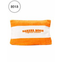 Coussin de plage Banana Moon Pillowan Blonski Orange et Blanc